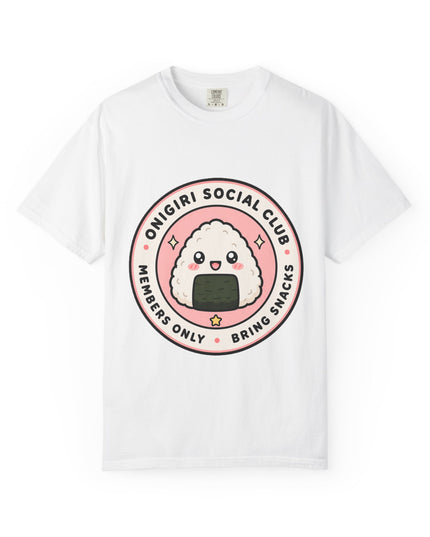 cute anime clothes onigiri social club kawaii t-shirt