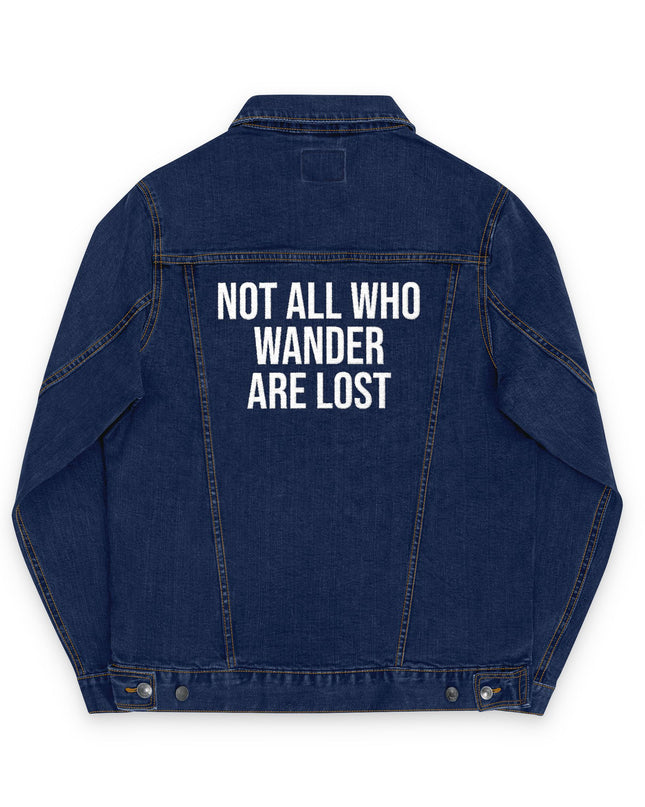 Unisex Denim Jacket (Embroidery)