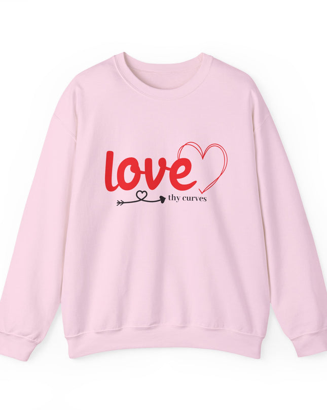 Love Thy Curves Sweatshirt for Women – Self Love & Body Positive Design