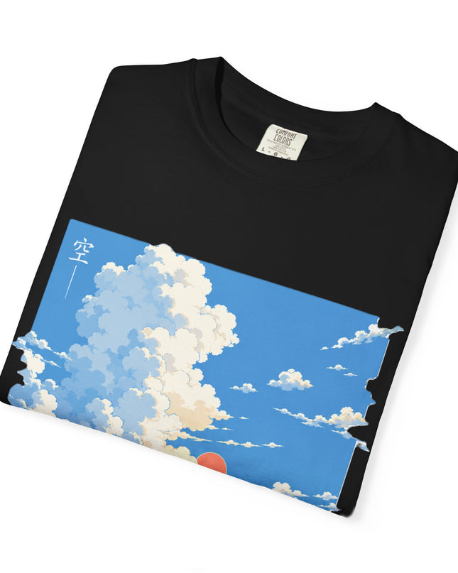 casual anime clothes cloud drift original anime sky t-shirt
