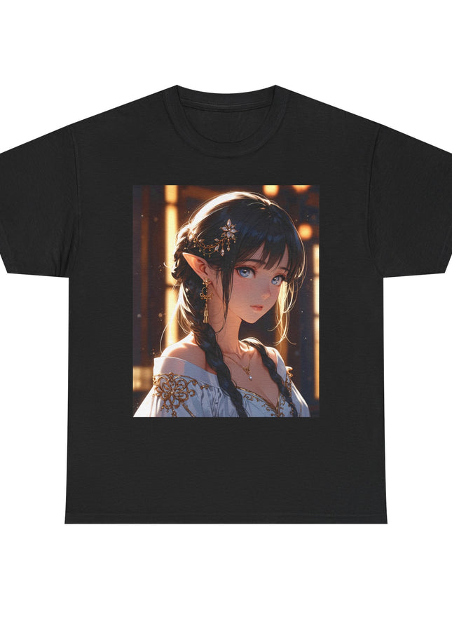 Elf Girl Summer Unisex Heavy Cotton Tee