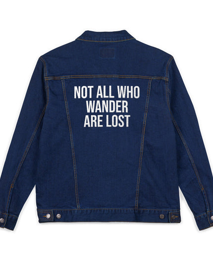 Unisex Denim Jacket (Embroidery)