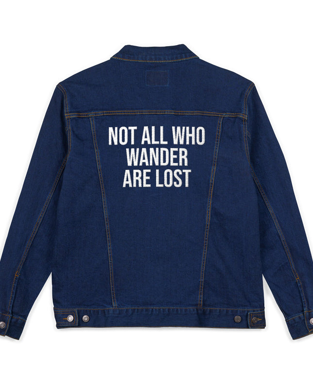 Unisex Denim Jacket (Embroidery)