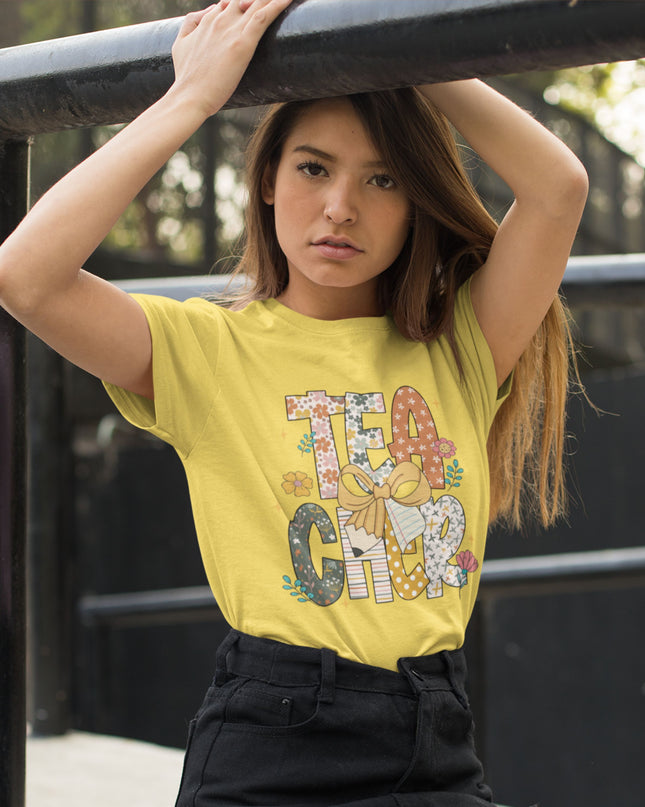 Women's Softstyle Teacher Shirt – Funny Teacher Life Tee, Gift for Educators, Back to School Graphic T-Shirt