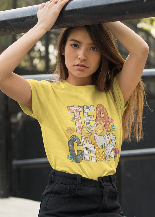 Women's Softstyle Teacher Shirt – Funny Teacher Life Tee, Gift for Educators, Back to School Graphic T-Shirt