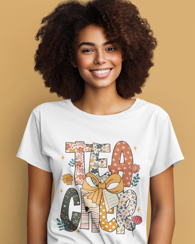 Women's Softstyle Teacher Shirt – Funny Teacher Life Tee, Gift for Educators, Back to School Graphic T-Shirt