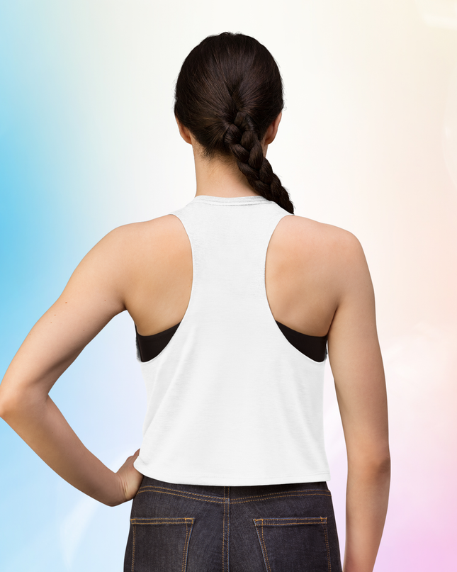 Butterfly 'Chase Your Dreams' Crop Top — Inspirational Women's Tank