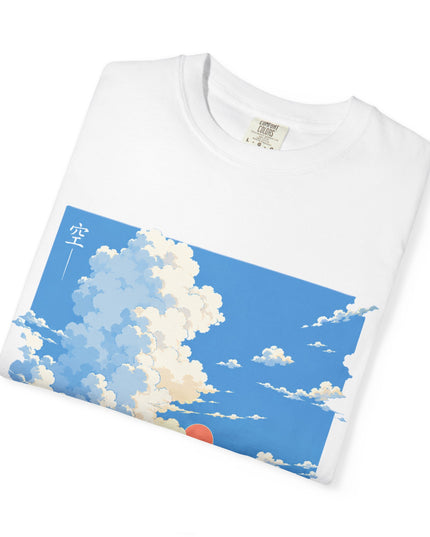 casual anime clothes cloud drift original anime sky t-shirt