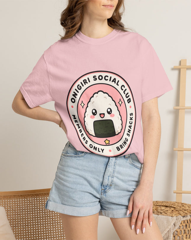 cute anime clothes onigiri social club kawaii t-shirt