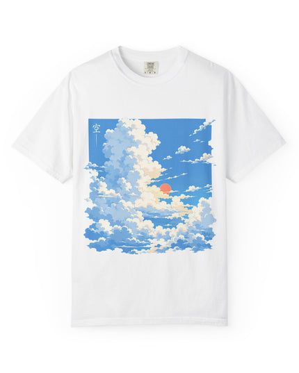 Cloud Drift T-Shirt — Casual Anime Clothes, Sky Aesthetic